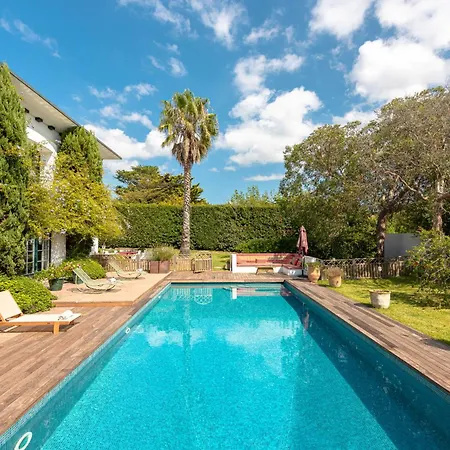 別荘 Galerna -keyweek House With Heated Swimming Pool ビアリッツ
